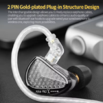 KZ AS16 PRO X in-ear headphones 8 balanced armature headphones three-channel acoustic duct structure HiFi headphones