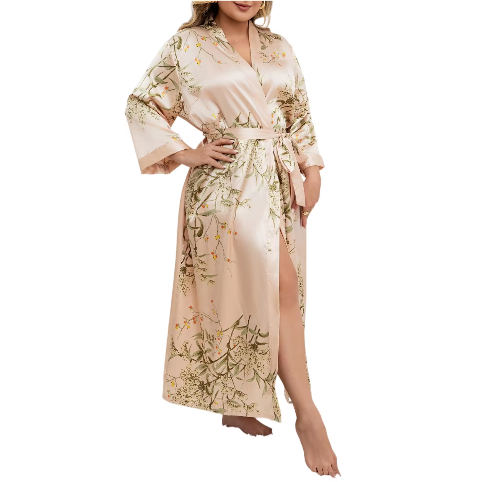 womens-floral-robe-soft-lightweight-summer