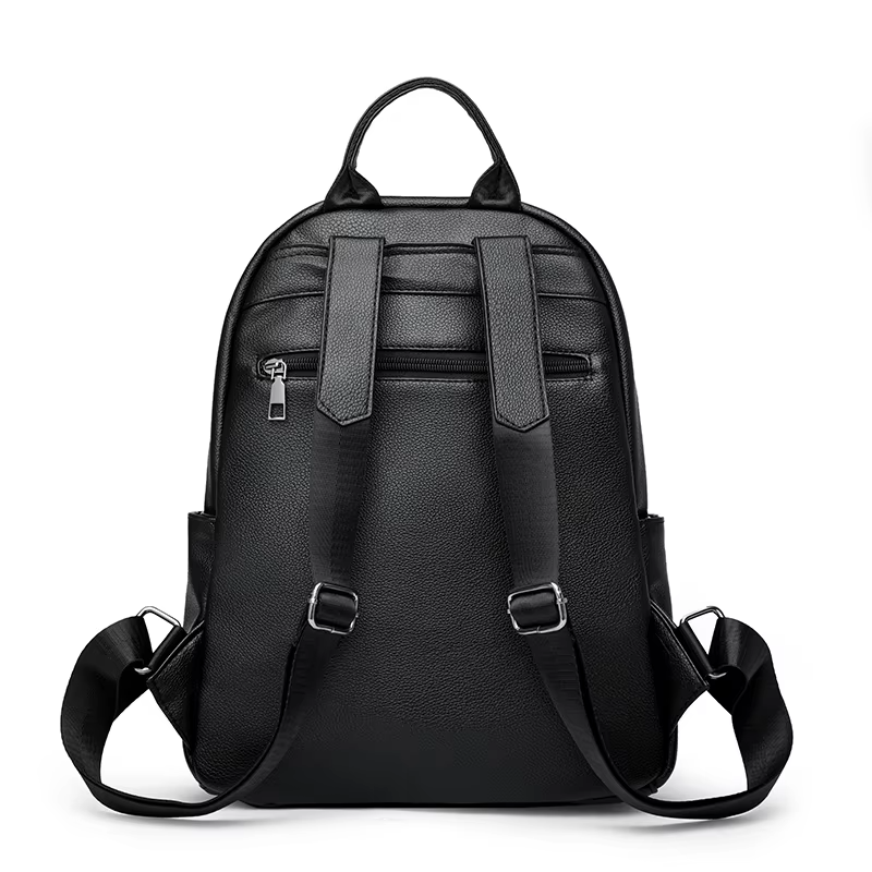 korean-fashion-leather-backpack-women-travel bag-2027