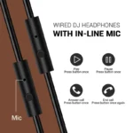 Oneodio Hi-Res over ear headphones side