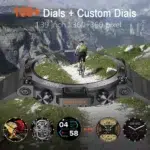 MEVADEN MD56 smartwatch with Bluetooth call and heart rate monitor on a dark background