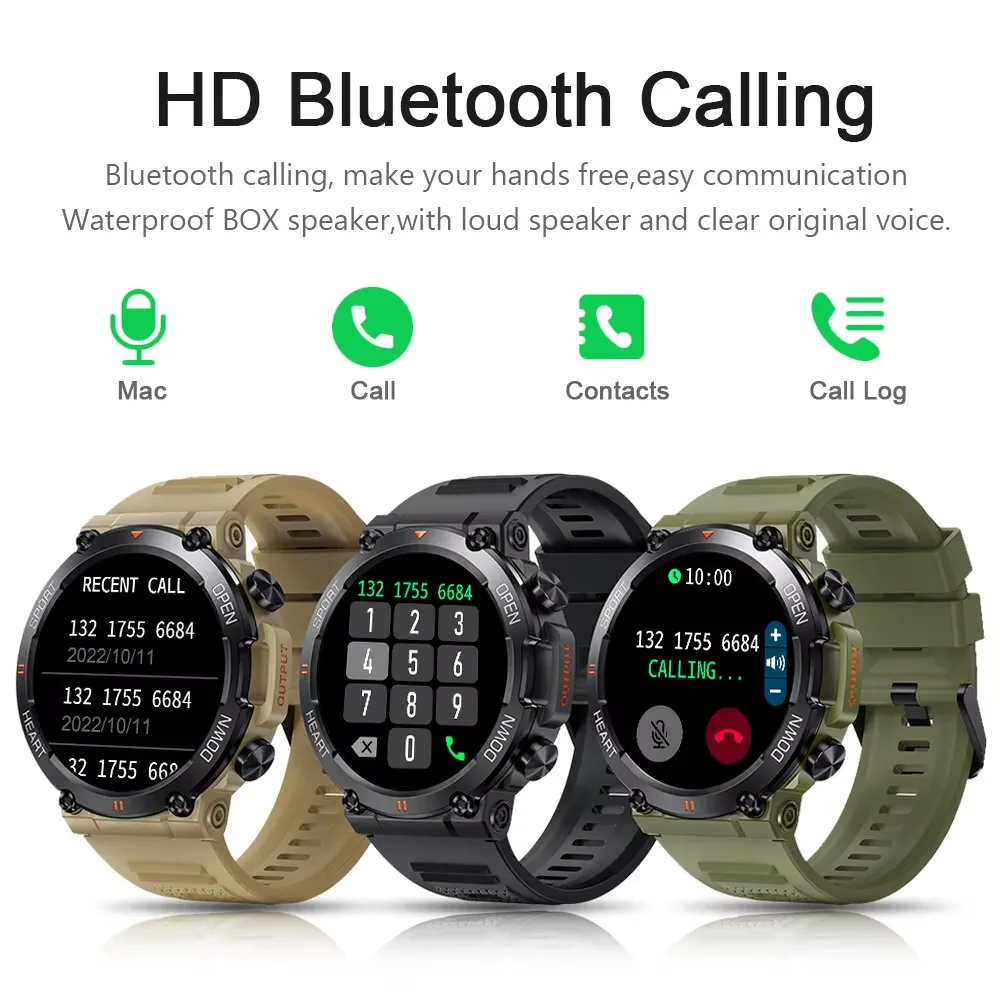 MEVADEN smart watch for men worn on wrist showing fitness sports tracker interface