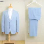 OECHSLI mens suit spring summer big size M to 4XL formal business wear on model