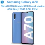 Samsung Galaxy A70 original unlock global version side profile view