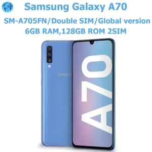Samsung Galaxy A70 original unlock global version side profile view
