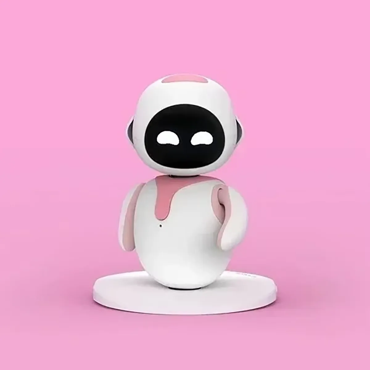 AI robot with voice interaction showing kids gift digital life companion design